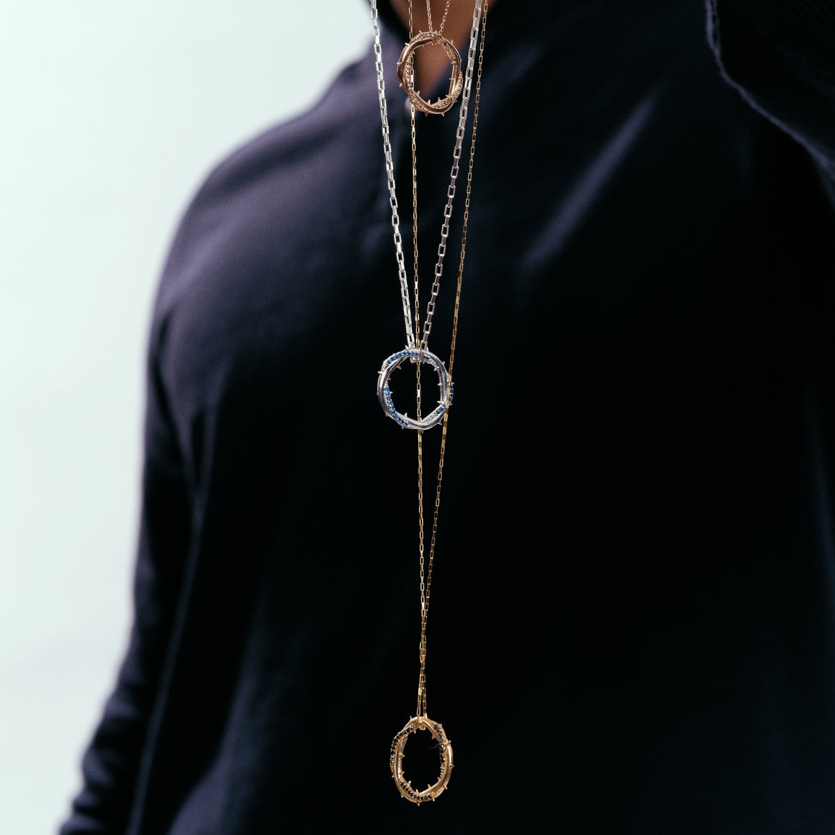 Coroa Cristo Ouro 18k