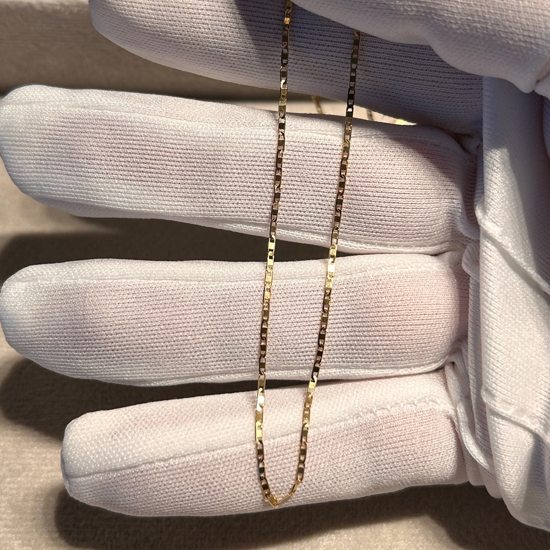 Corrente Ouro 18k Piastrine