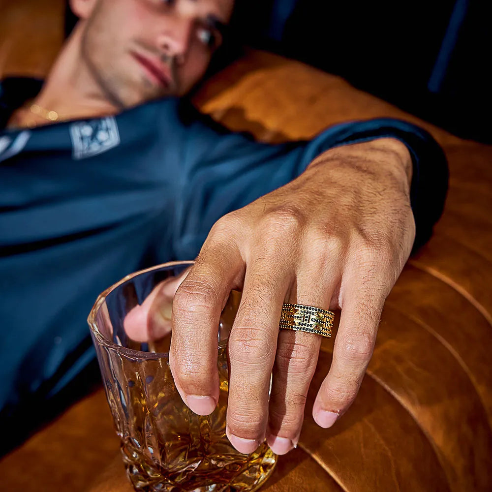 Aliança Masculina Cravegi Exclusiva