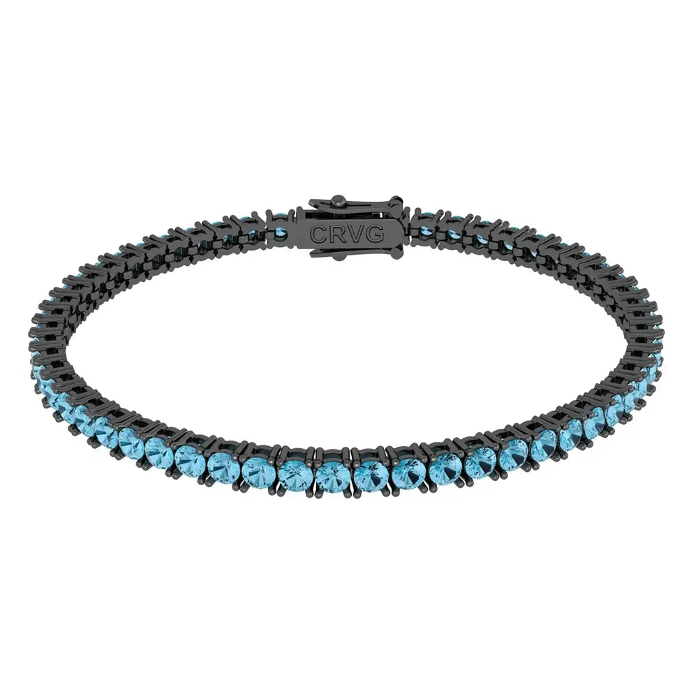 Pulseira Riviera Topázio Sky 3mm