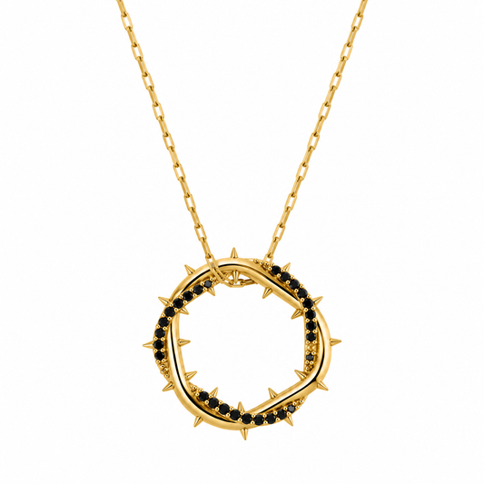 Coroa Cristo Ouro 18k