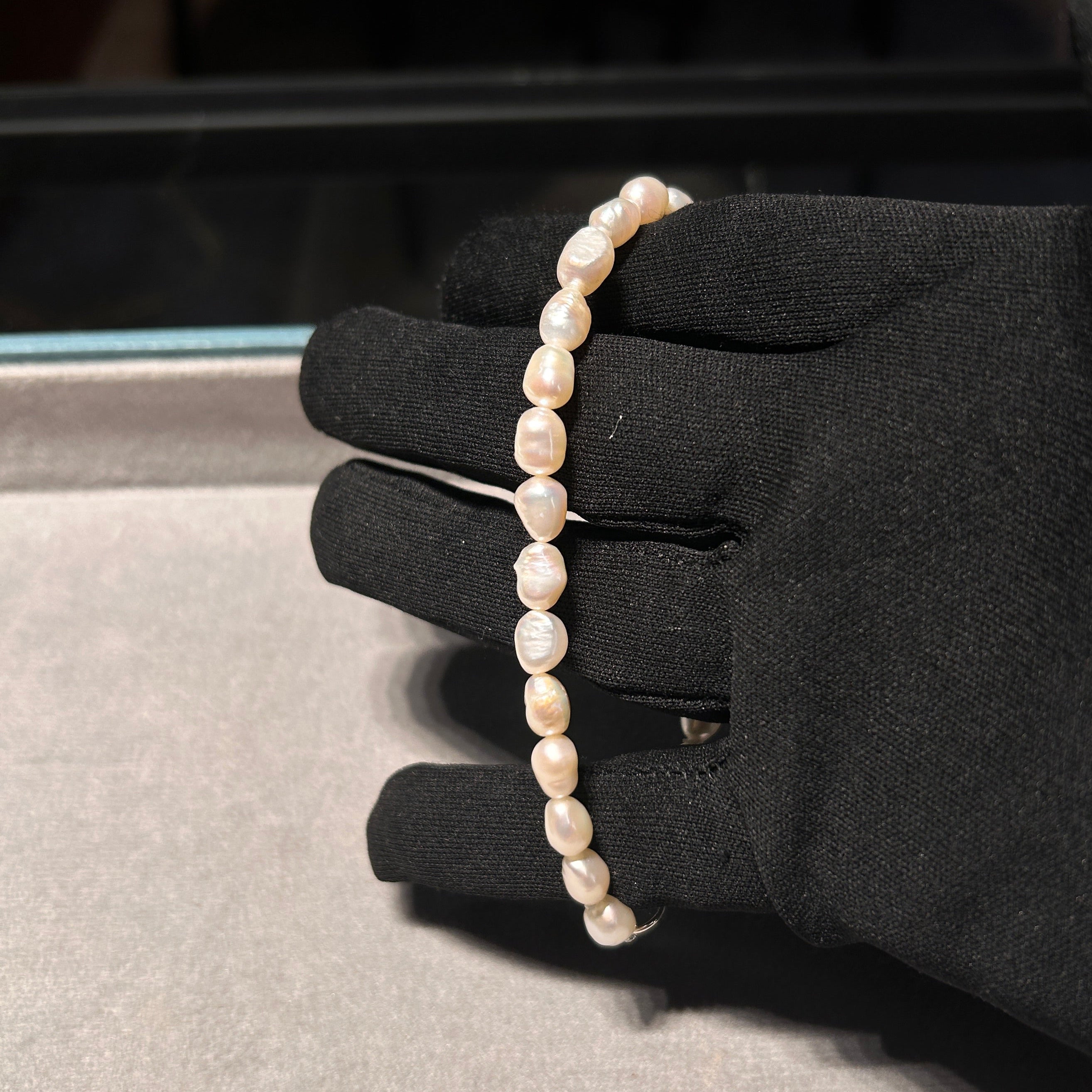 Pulseira de Pérolas Naturais