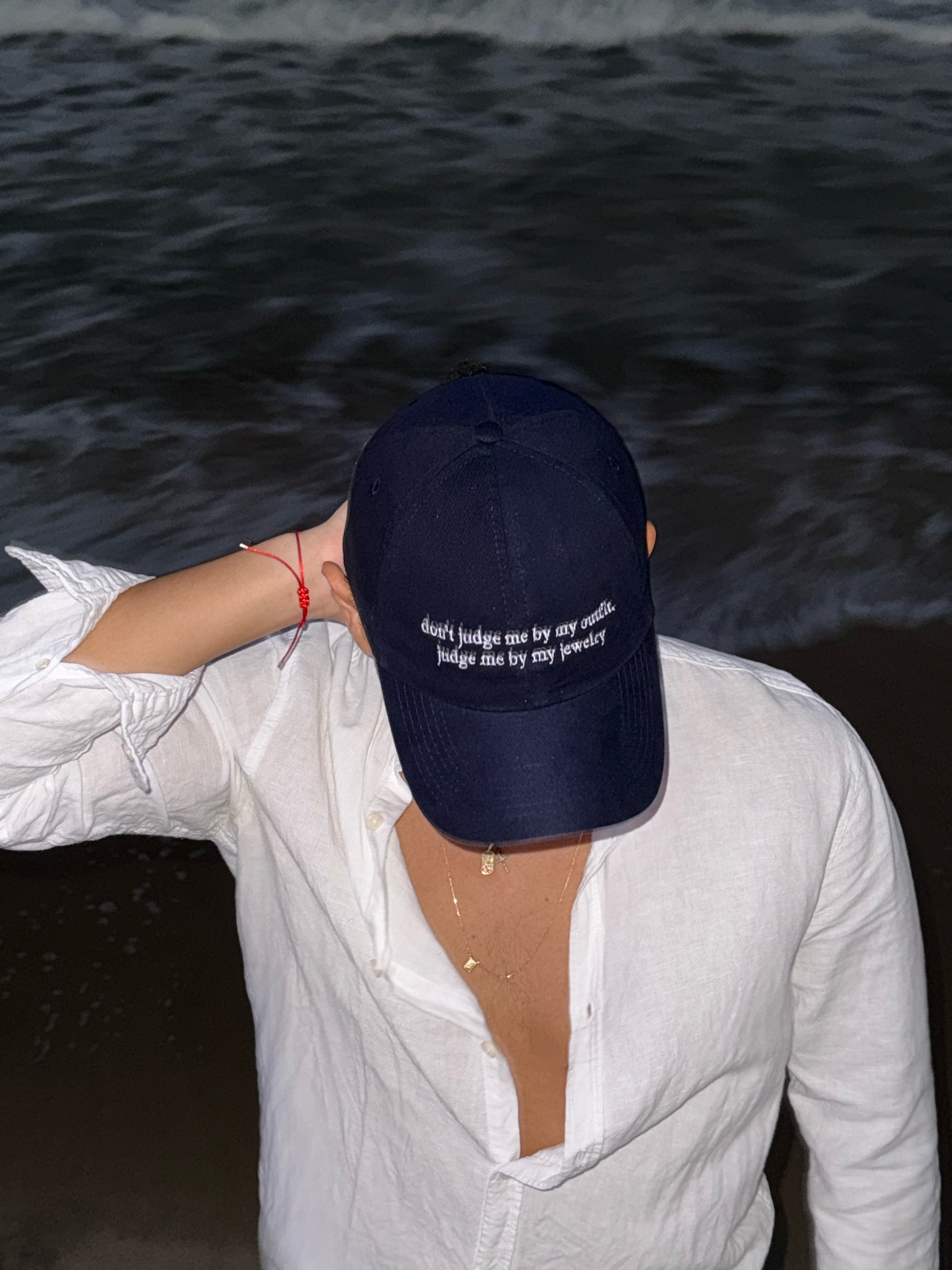 Cap “Don’t judge me by my outfit”