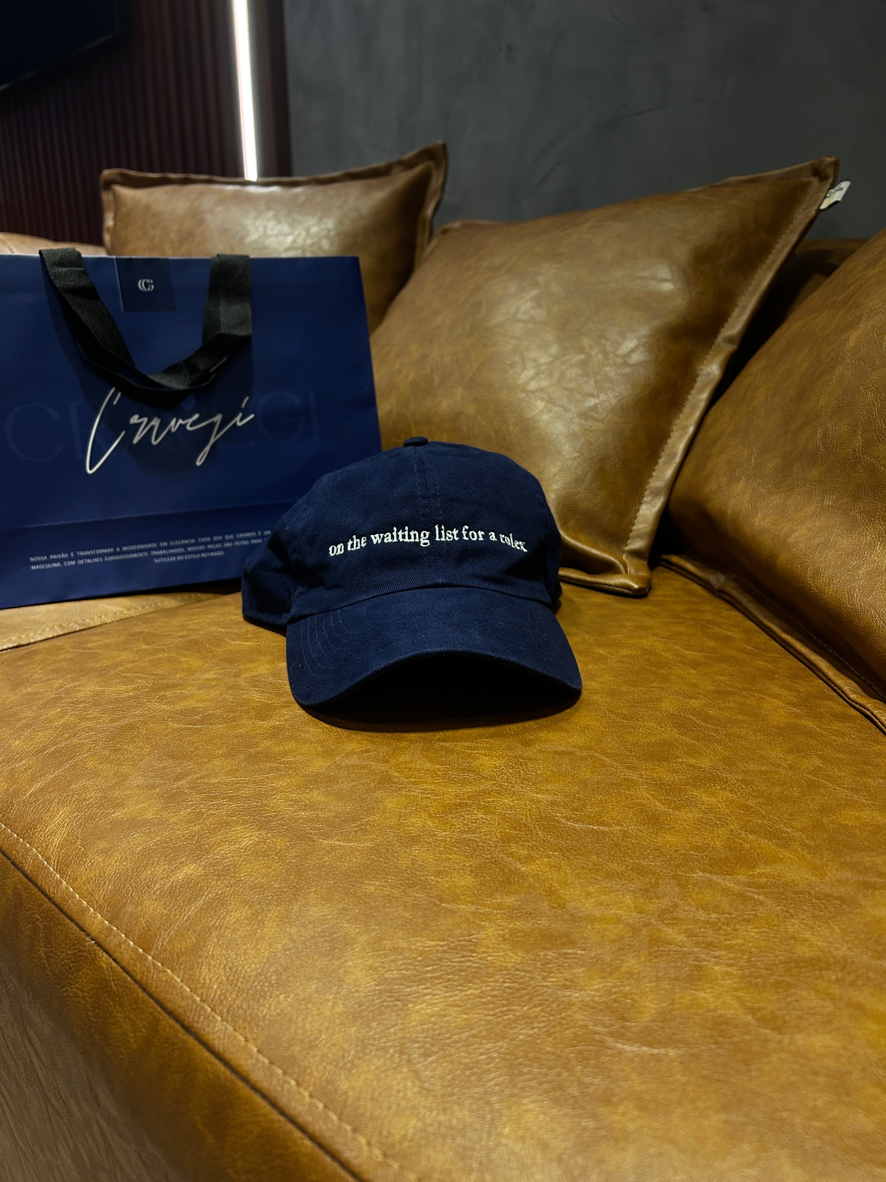 Cap “On the waiting list for a Rolex”