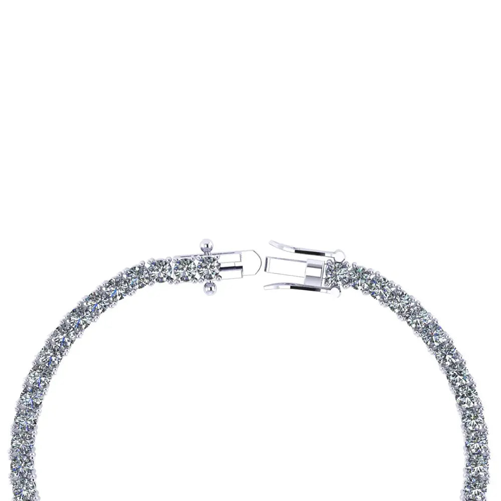 Pulseira Riviera Diamante Branco 3mm