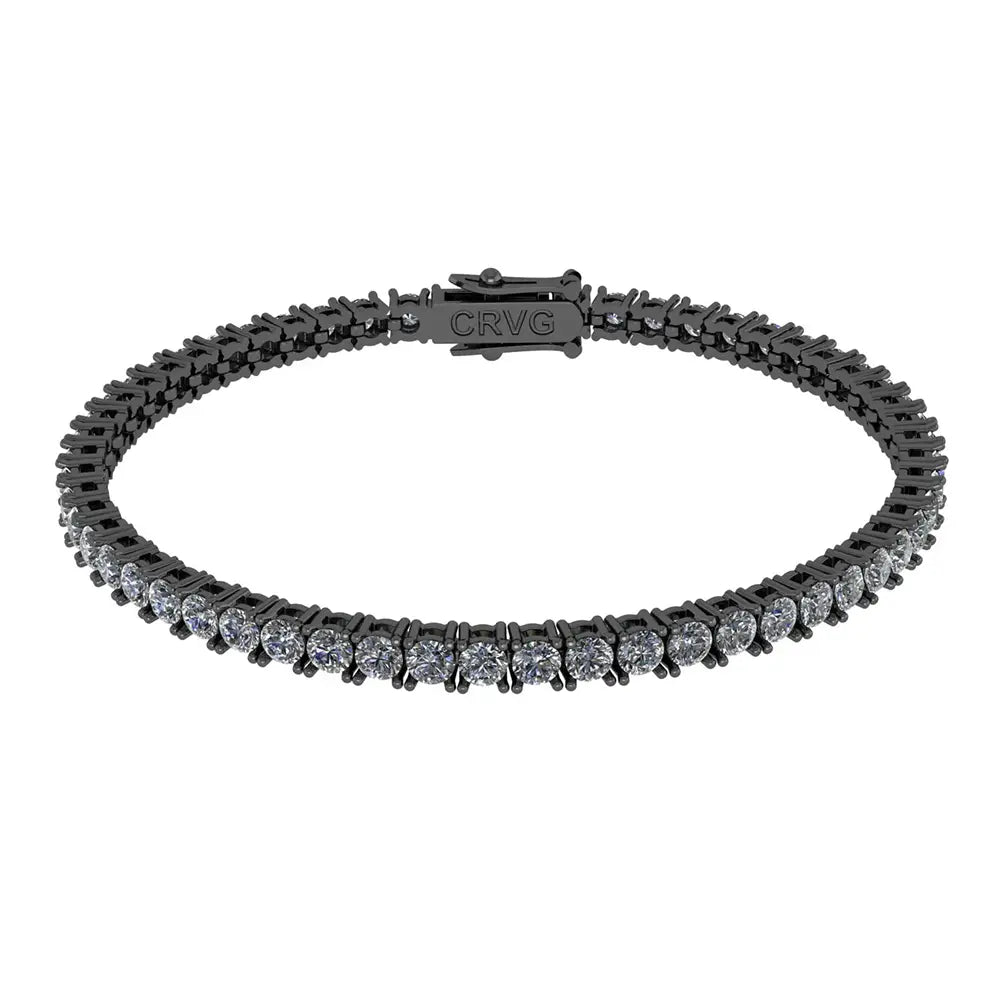 Pulseira Riviera Diamante Branco 3mm
