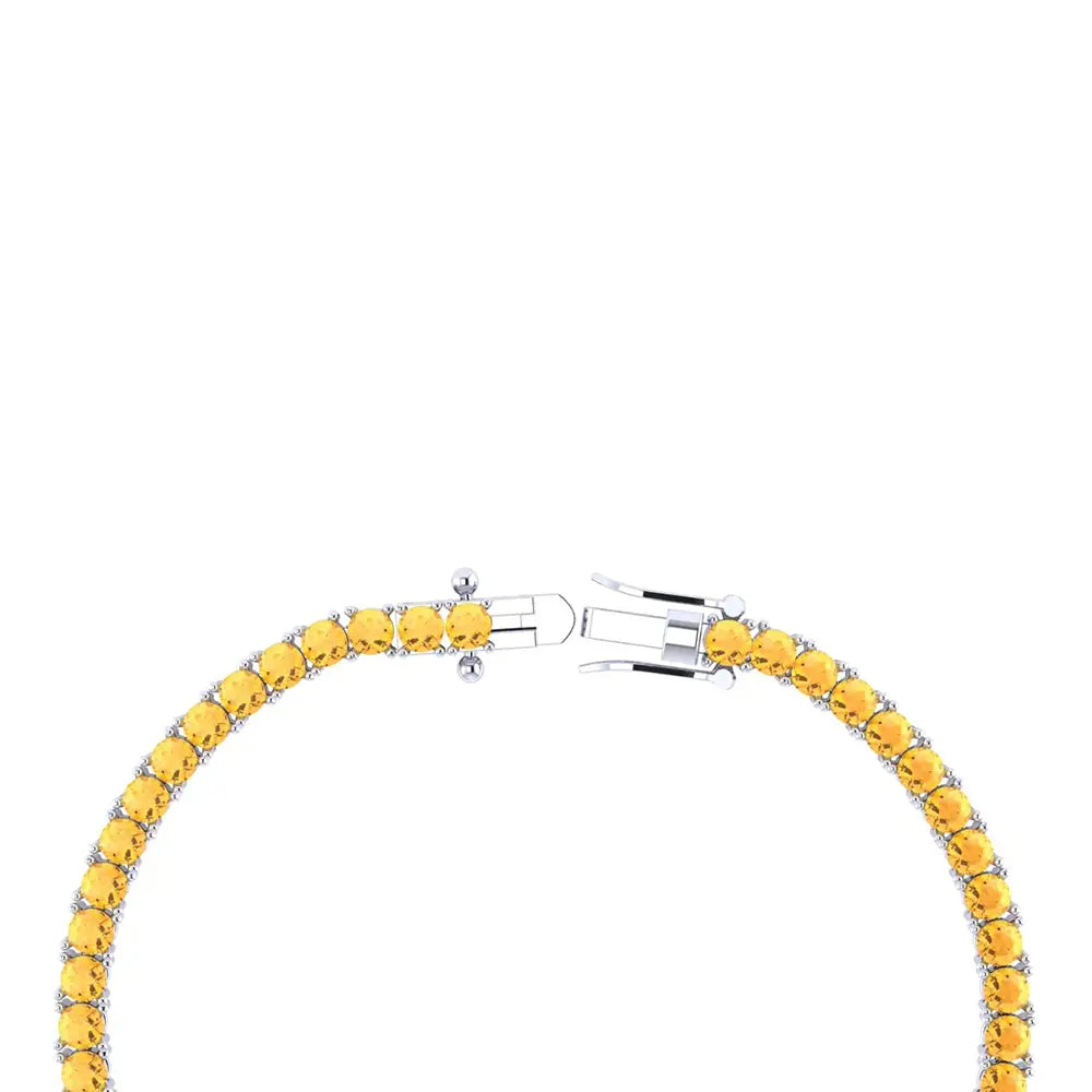 Pulseira Riviera Citrino 3mm