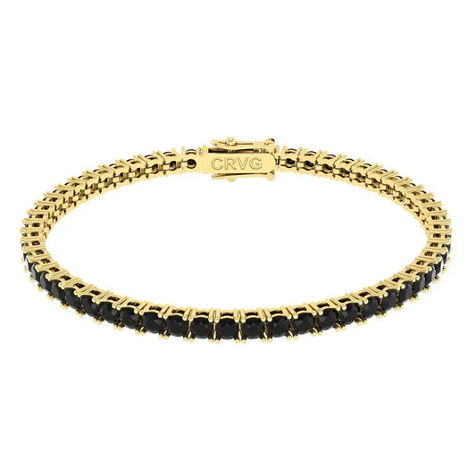 Pulseira Riviera Diamante Negro 3mm