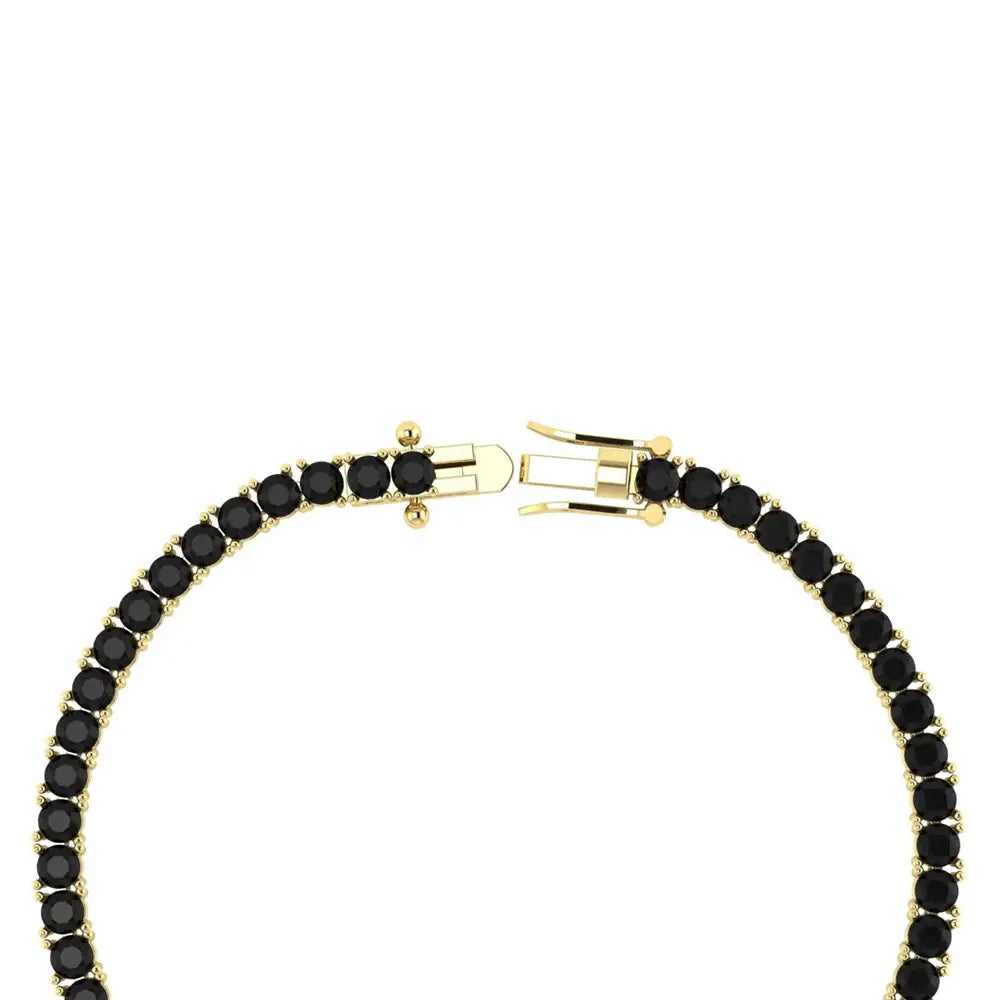 Pulseira Riviera Diamante Negro 3mm